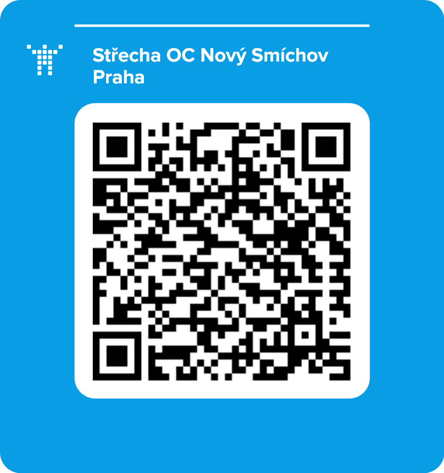 Střecha OC Nový Smíchov Praha