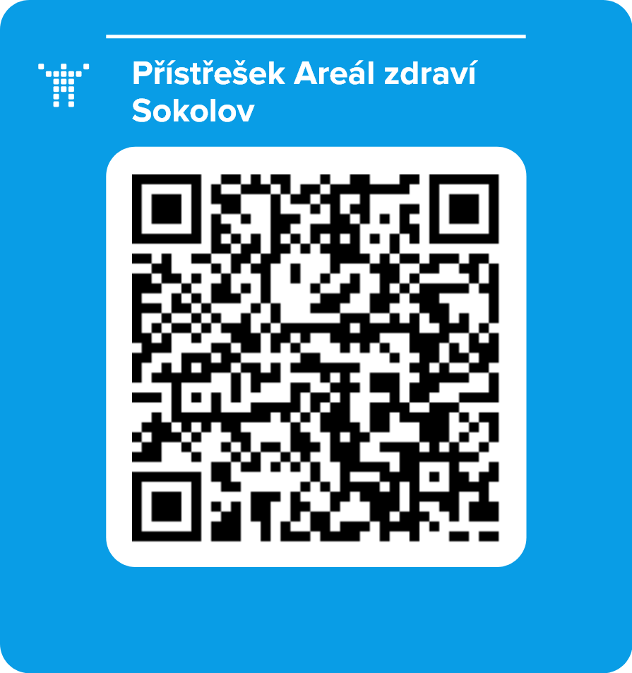 Přístřešek Areál zdraví Sokolov