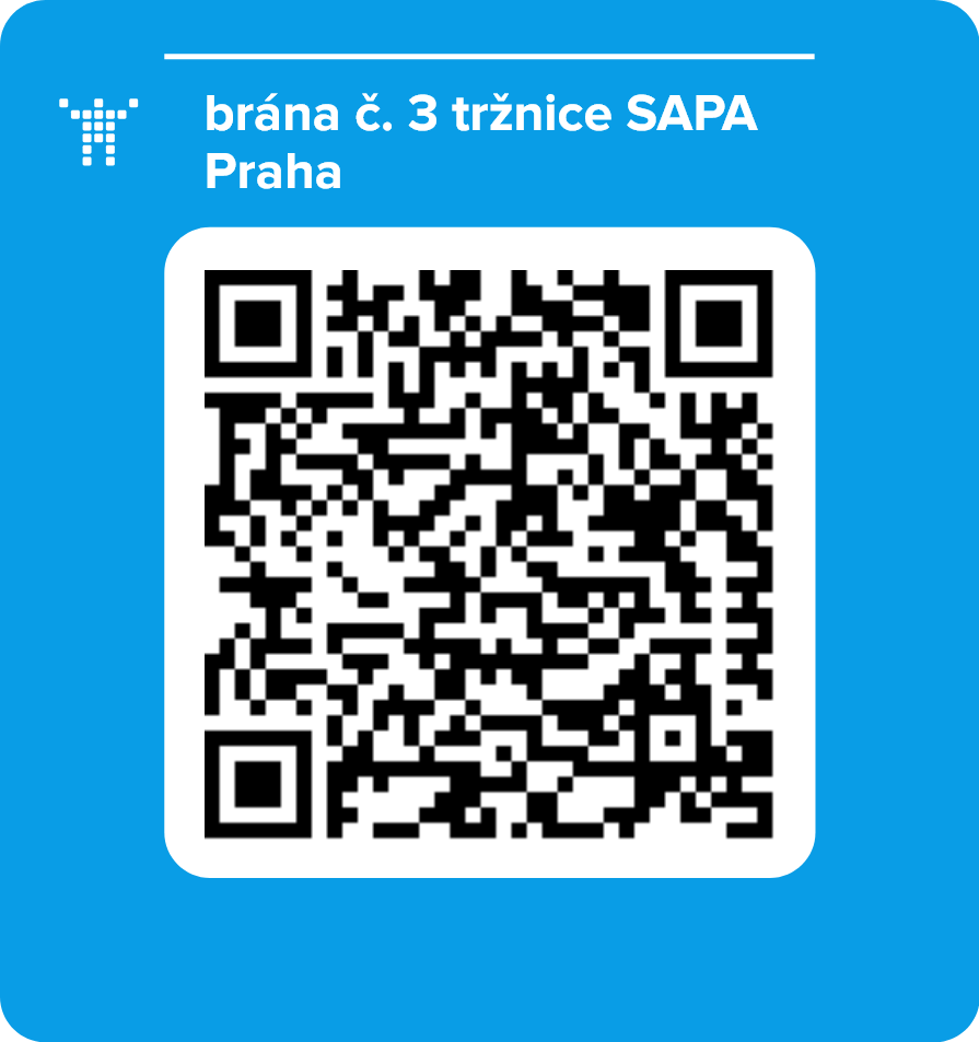 brána č. 3 tržnice SAPA Praha