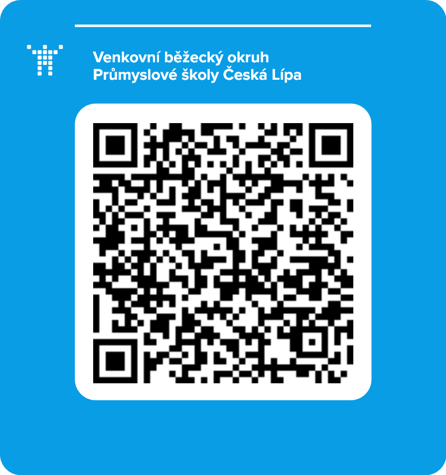 Venkovní běžecký okruh Průmyslové školy Česká Lípa
