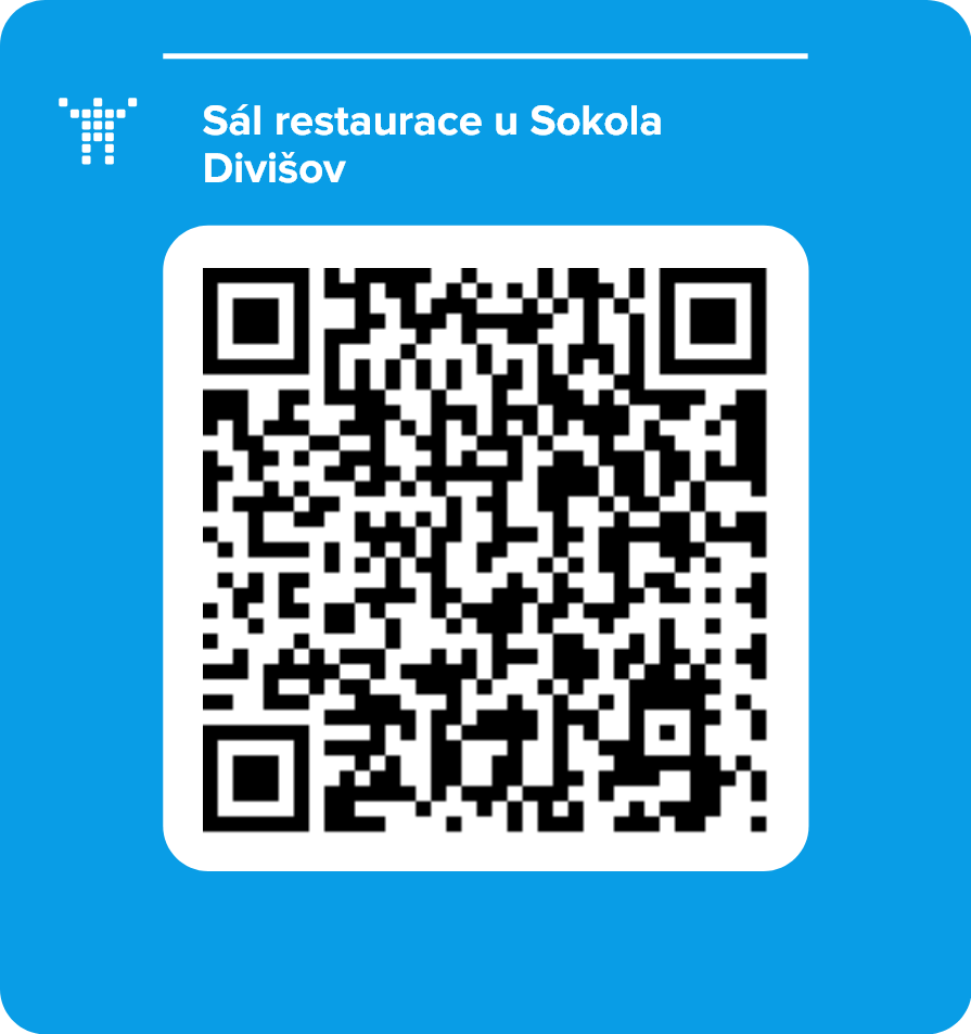 Sál restaurace u Sokola Divišov