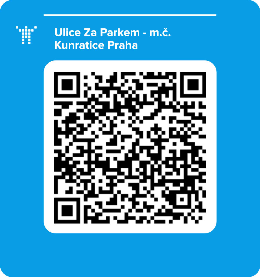 Ulice Za Parkem - m.č. Kunratice Praha
