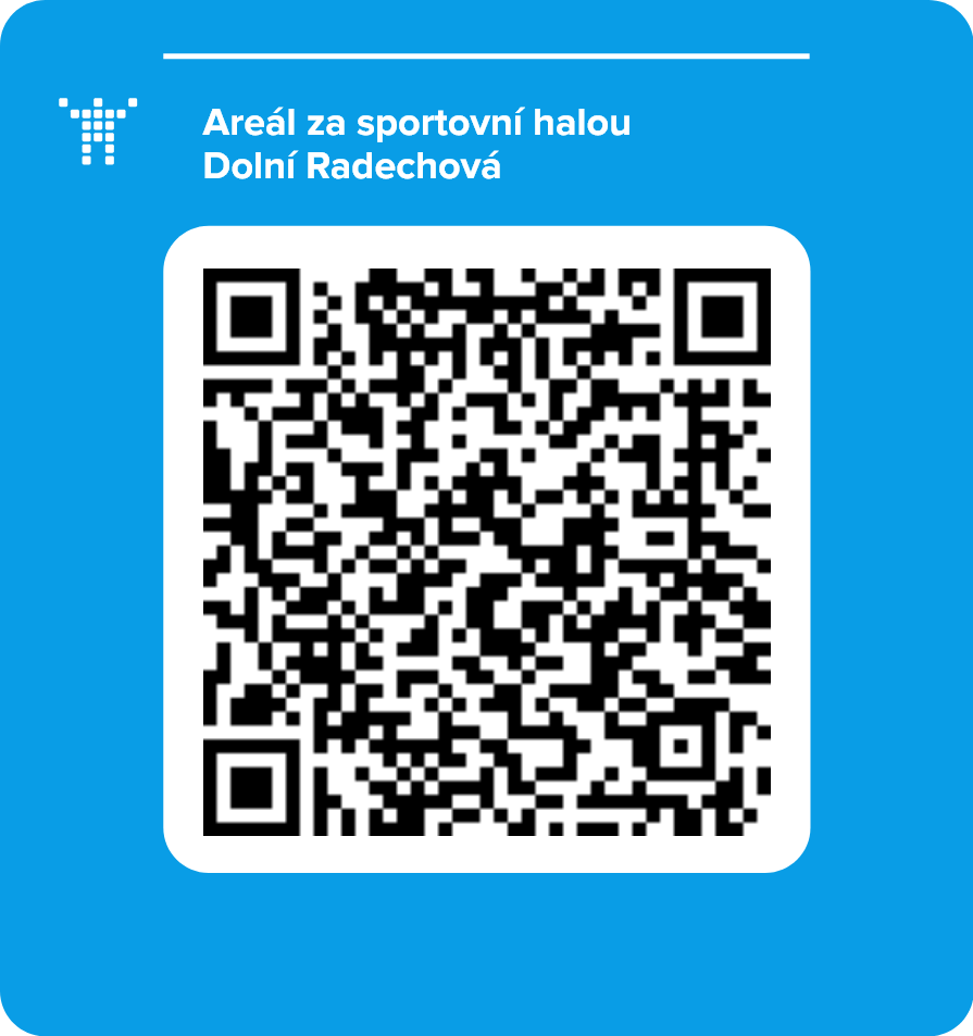 Areál za sportovní halou Dolní Radechová