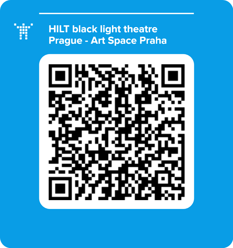 HILT black light theatre Prague - Art Space Praha