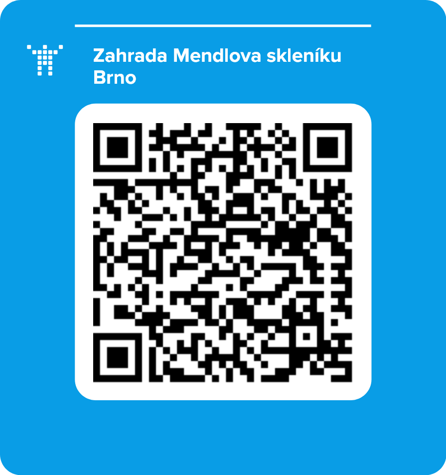 Zahrada Mendlova skleníku Brno