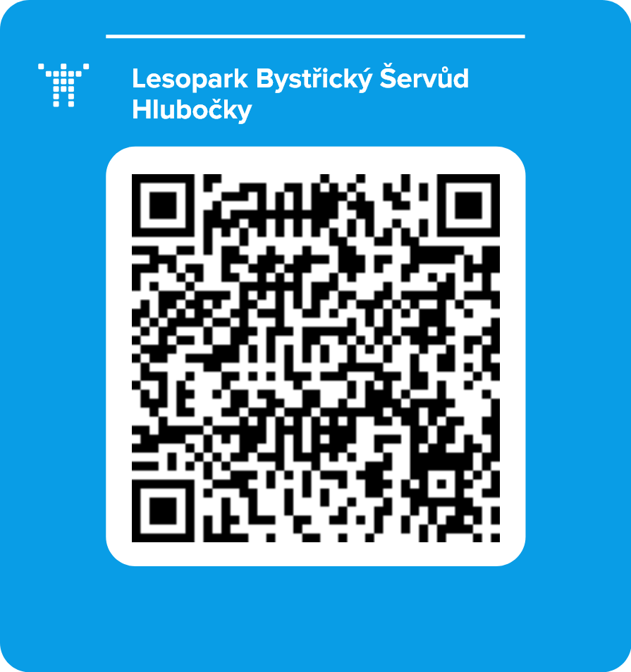 Lesopark Bystřický Šervůd Hlubočky