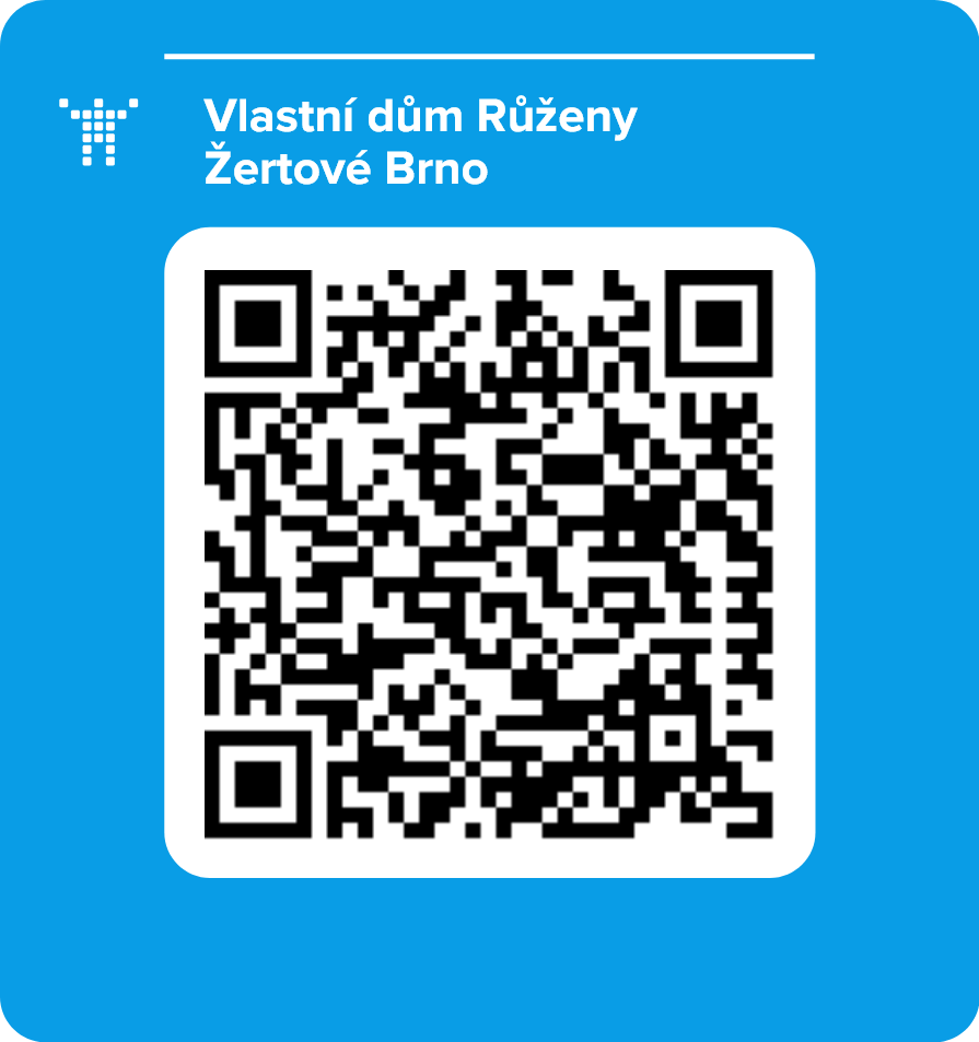 Vlastní dům Růženy Žertové Brno