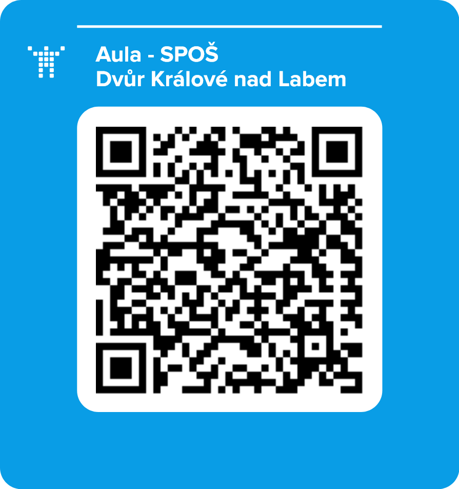 Aula - SPOŠ Dvůr Králové nad Labem
