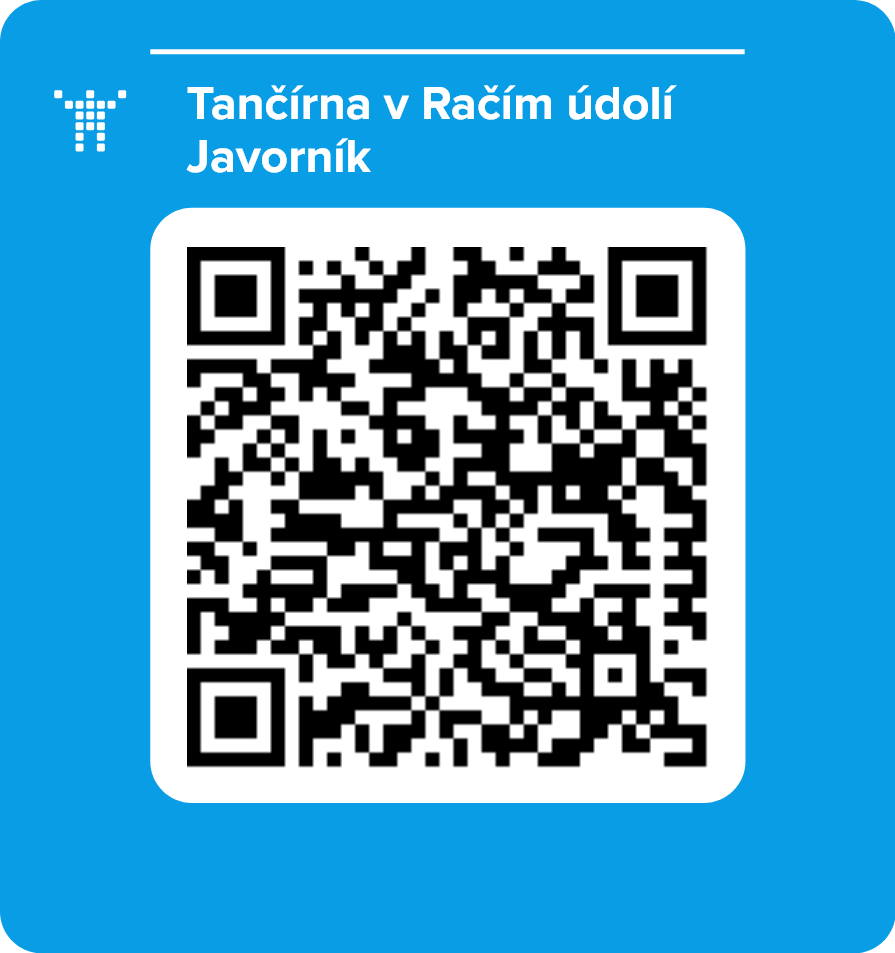 Tančírna v Račím údolí Javorník