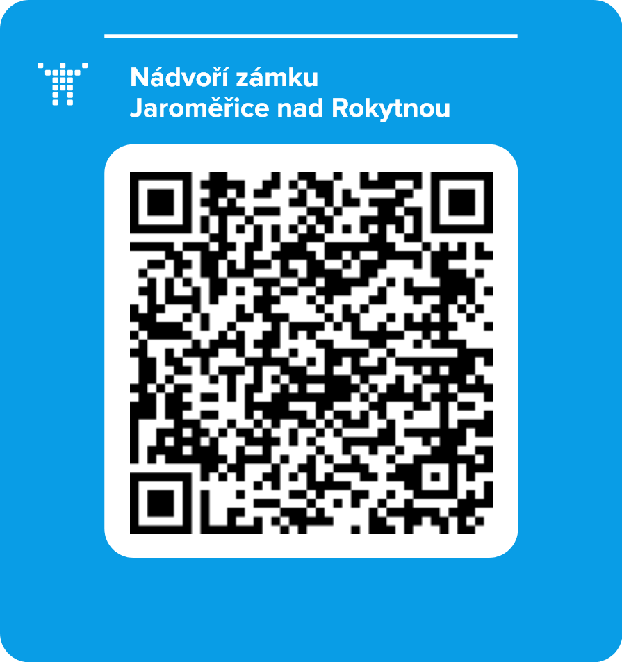 Nádvoří zámku Jaroměřice nad Rokytnou