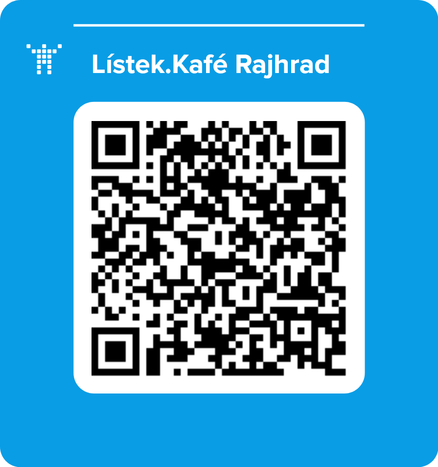 Lístek.Kafé Rajhrad