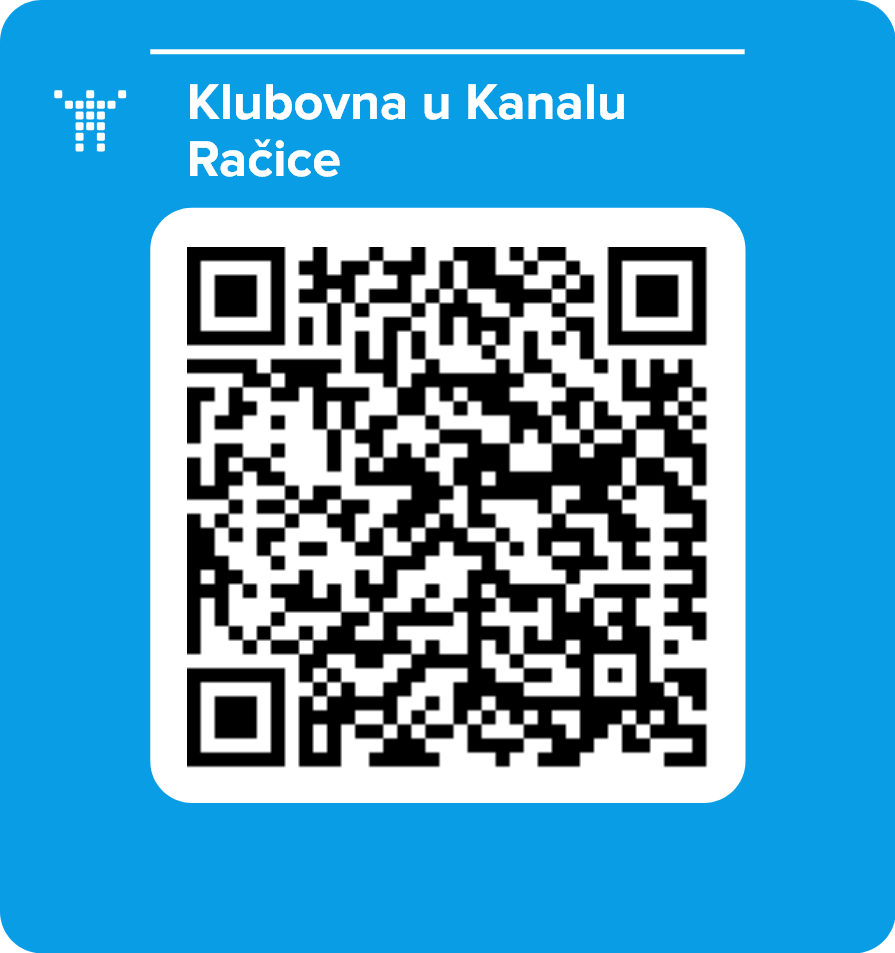 Klubovna u Kanalu Račice