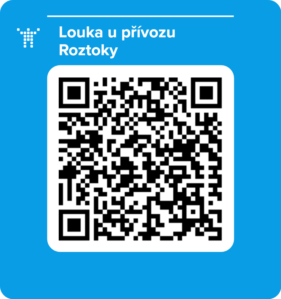 Louka u přívozu Roztoky