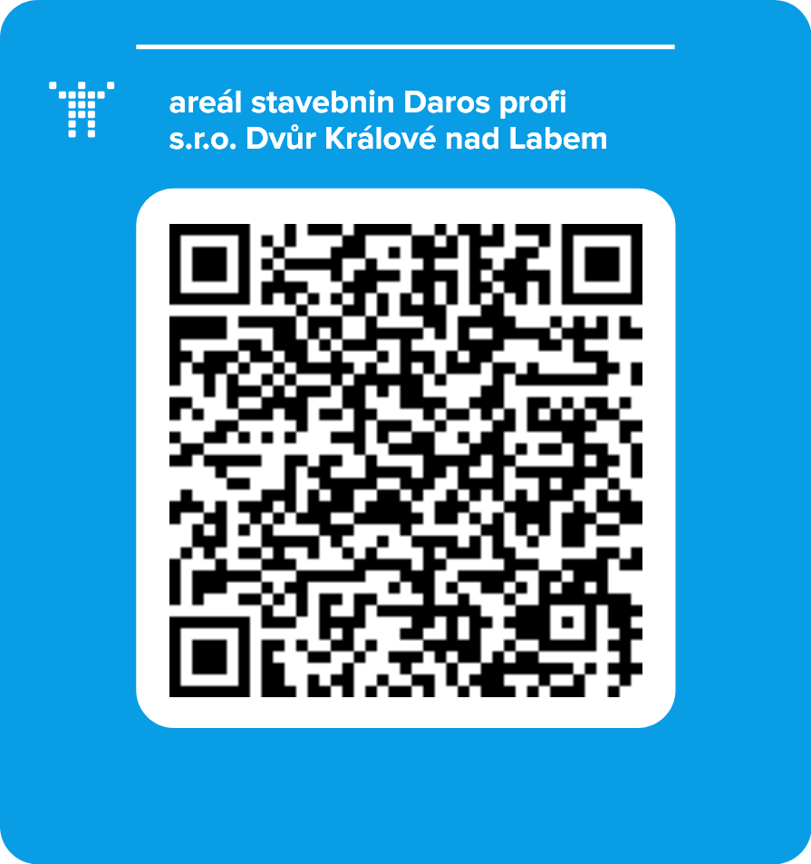 areál stavebnin Daros profi s.r.o. Dvůr Králové nad Labem