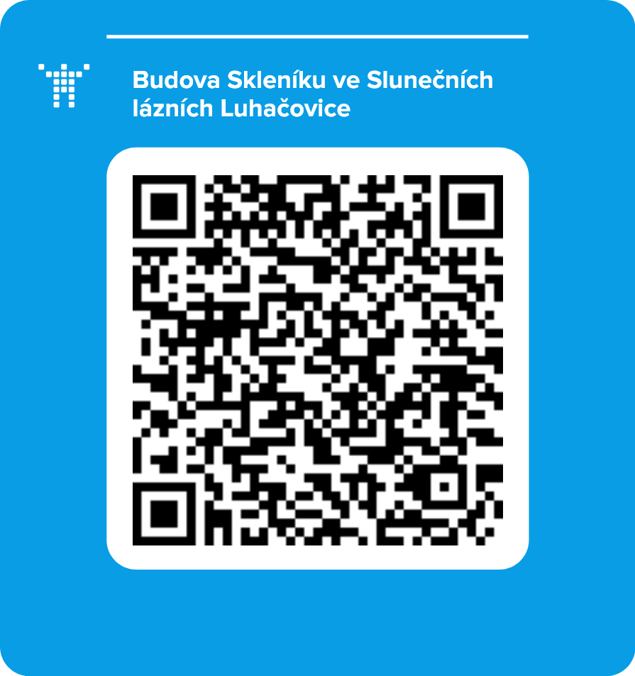 Budova Skleníku ve Slunečních lázních Luhačovice