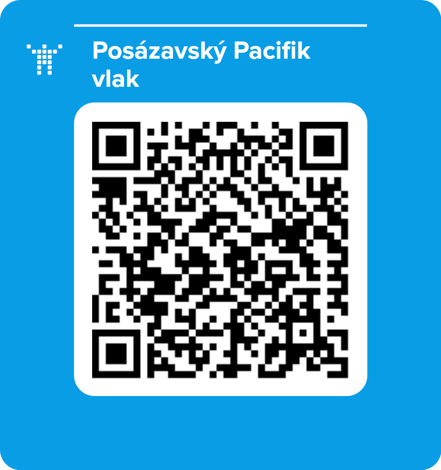 Posázavský Pacifik vlak