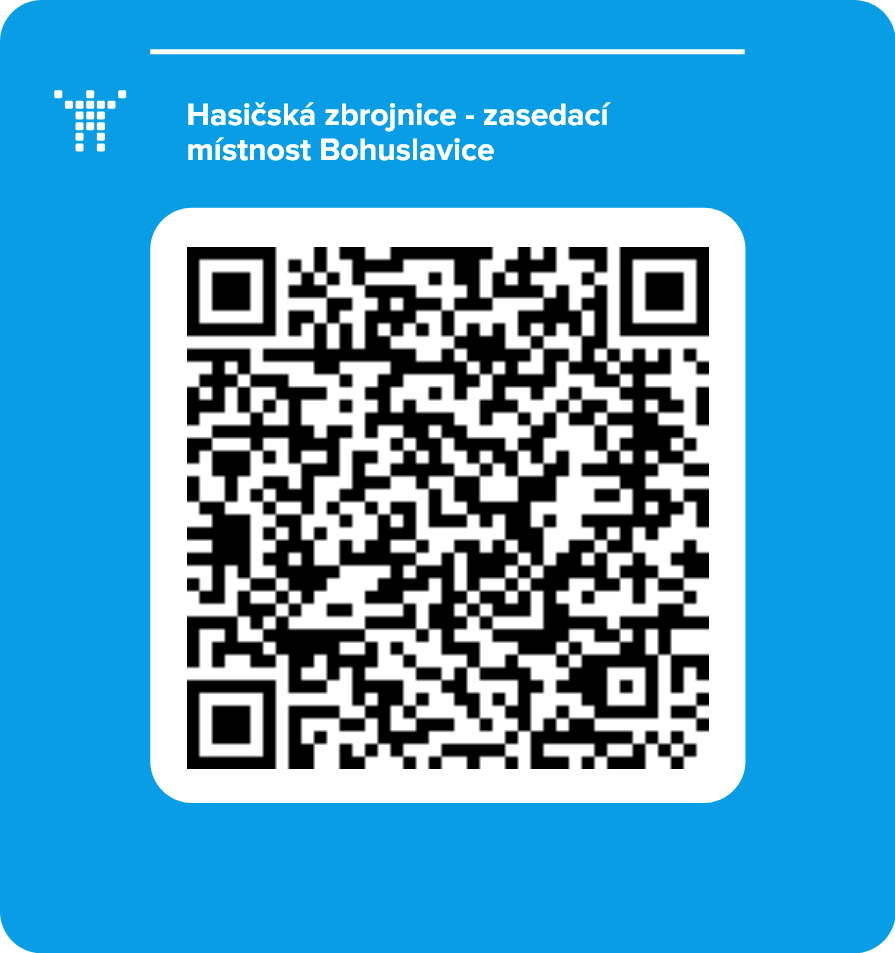 Hasičská zbrojnice - zasedací místnost Bohuslavice