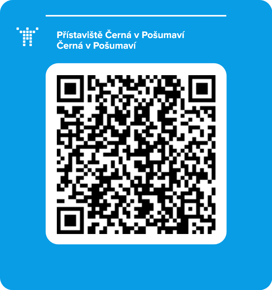 Přístaviště Černá v Pošumaví Černá v Pošumaví