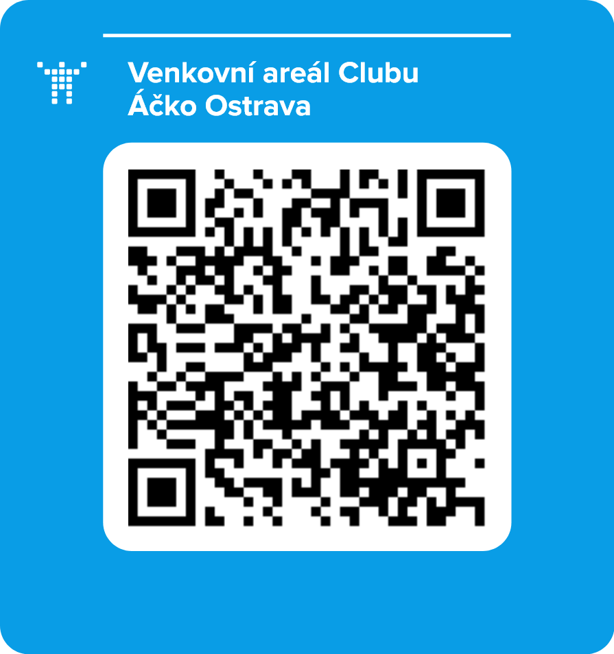 Venkovní areál Clubu Áčko Ostrava
