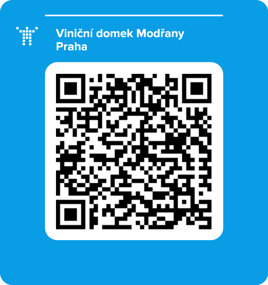 Viniční domek Modřany Praha