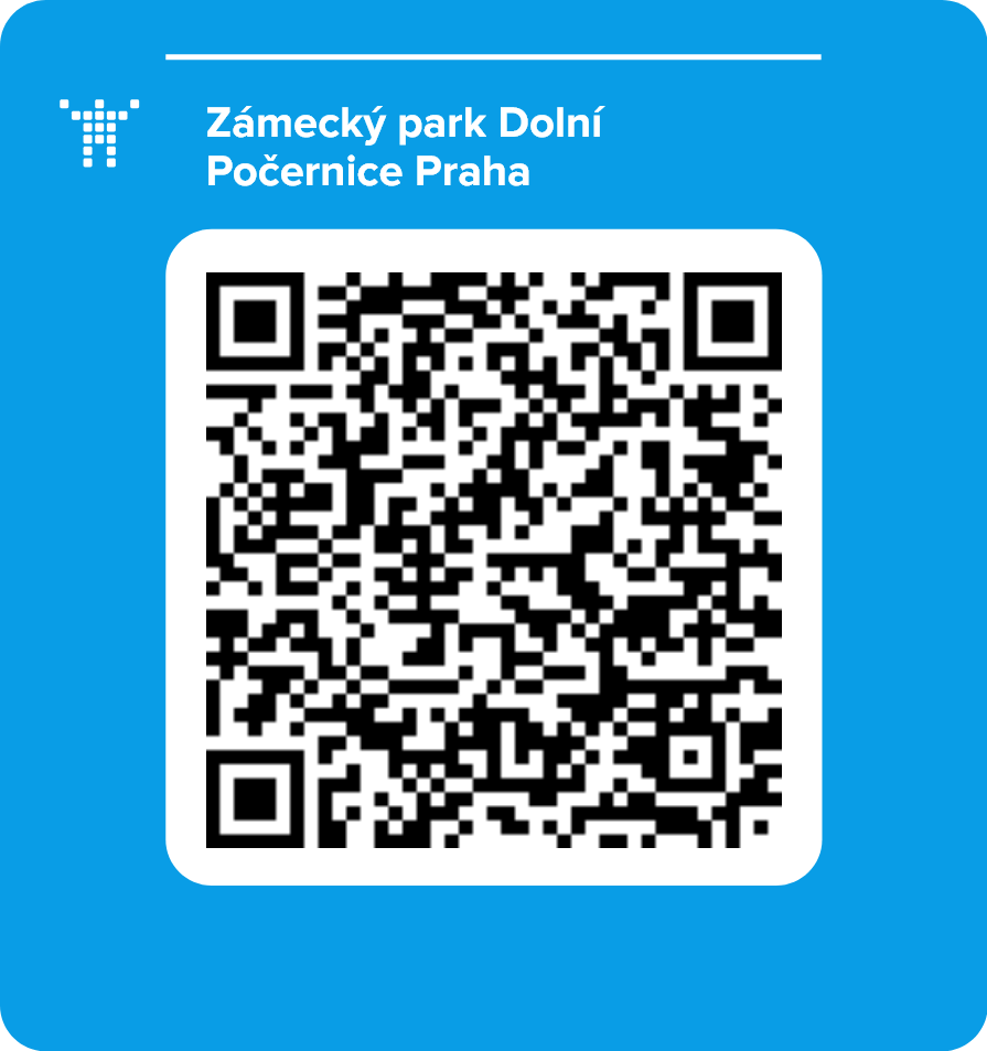 Zámecký park Dolní Počernice Praha