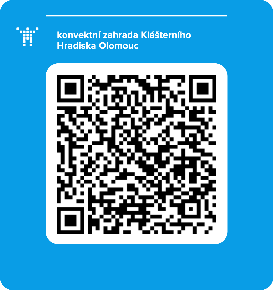 konvektní zahrada Klášterního Hradiska Olomouc