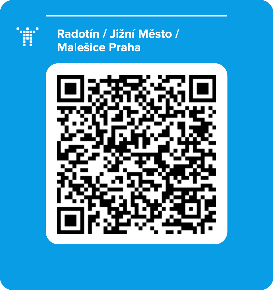 Radotín / Jižní Město / Malešice Praha