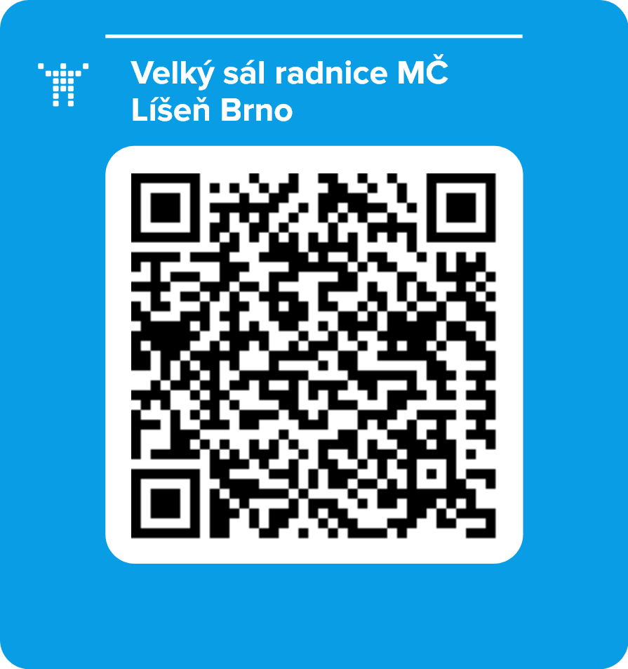 Velký sál radnice MČ Líšeň Brno