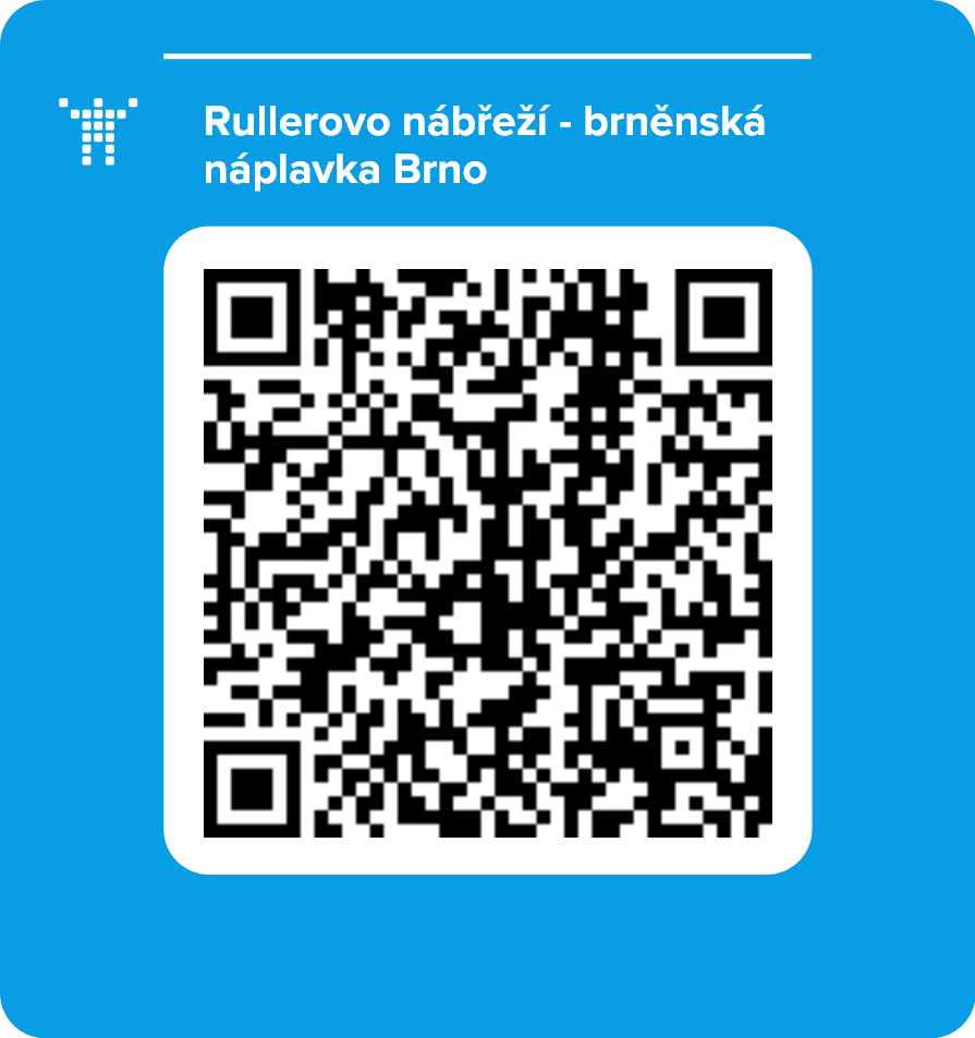 Rullerovo nábřeží - brněnská náplavka Brno