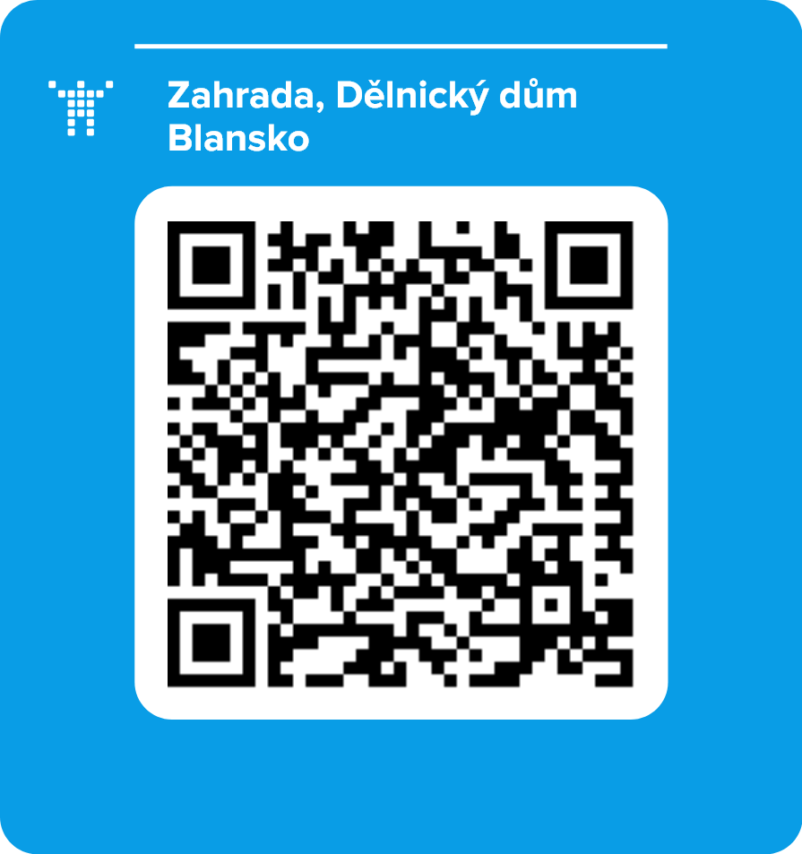 Zahrada, Dělnický dům Blansko