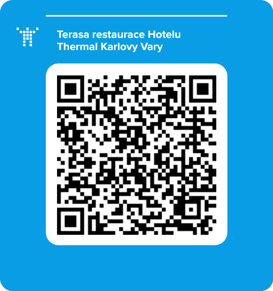 Terasa restaurace Hotelu Thermal Karlovy Vary