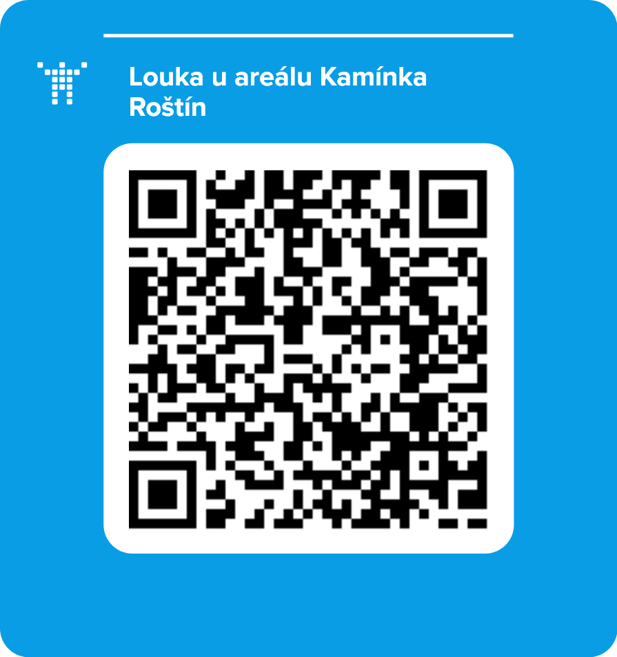 Louka u areálu Kamínka Roštín