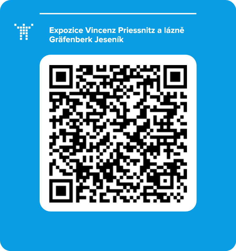 Expozice Vincenz Priessnitz a lázně Gräfenberk Jeseník