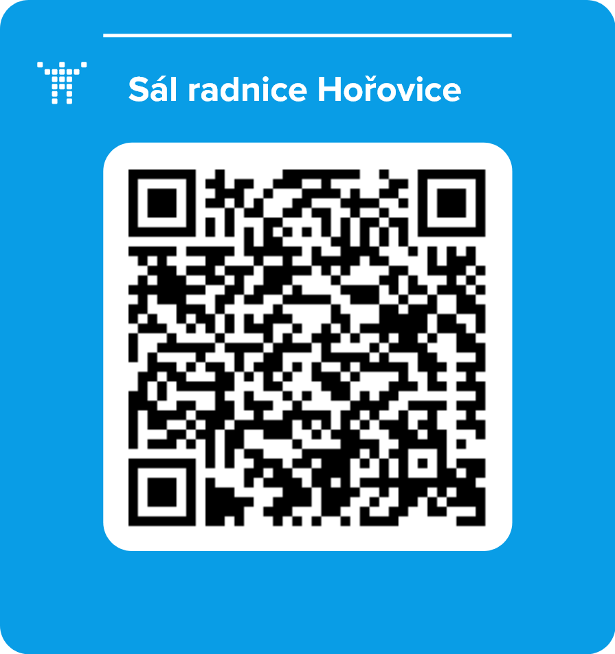 Sál radnice Hořovice