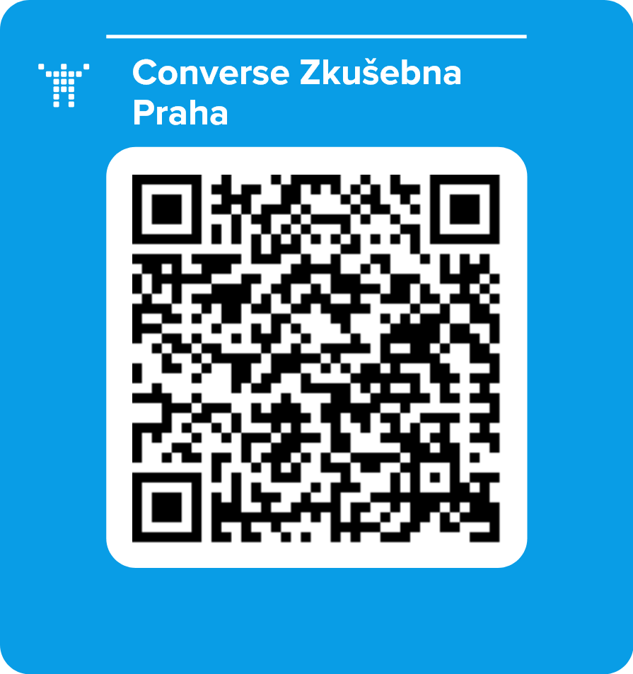 Converse Zkušebna Praha